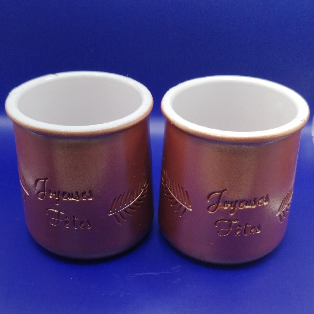 Elegant Brown Candle Holders